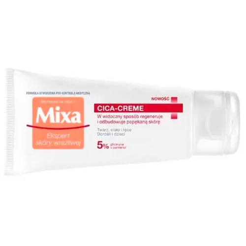 Mixa Cica - Creme, Krem regenerujący 5% gliceryna + pantenol