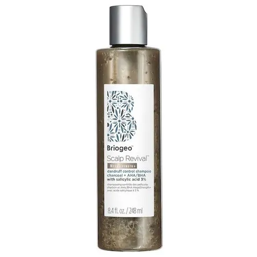 Briogeo Scalp Revival, MegaStrength+ Dandruff Control Shampoo (Szampon przeciwłupieżowy z węglem + AHA/BHA)