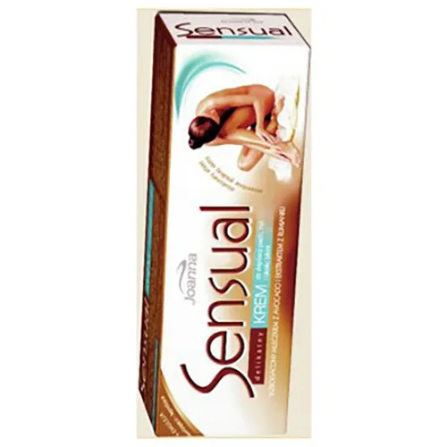 Joanna Sensual, Delikatny krem do depilacji pach, rąk i okolic bikini (stara wersja)