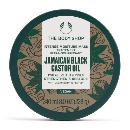 The Body Shop Jamaican Black Castor Oil Intense Moisture Mask Vegan (Maska nawilżająca do włosów `Jamajski czarny olej rycynowy`)