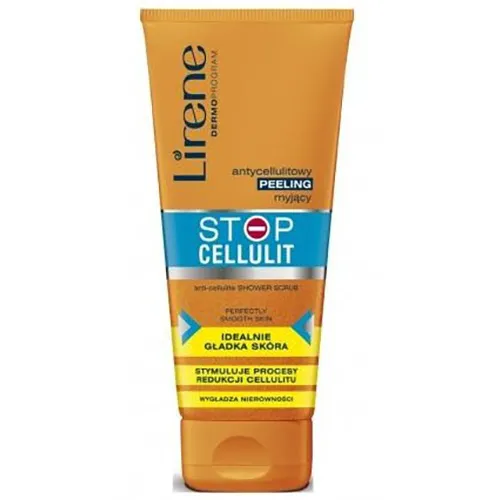Lirene Dermoprogram Stop Cellulit, Antycellulitowy peeling myjący