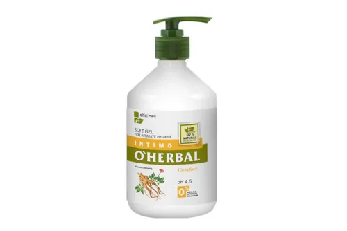 O'Herbal Intimo, Soft Gel For Intimate Hygiene (Delikatny żel do higieny intymnej z ekstraktem z żeń-szenia)