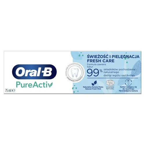 Oral-B Pure Active Fresh Mix Toothpaste (Pasta do zębów `Świeżość i pielęgnacja`)