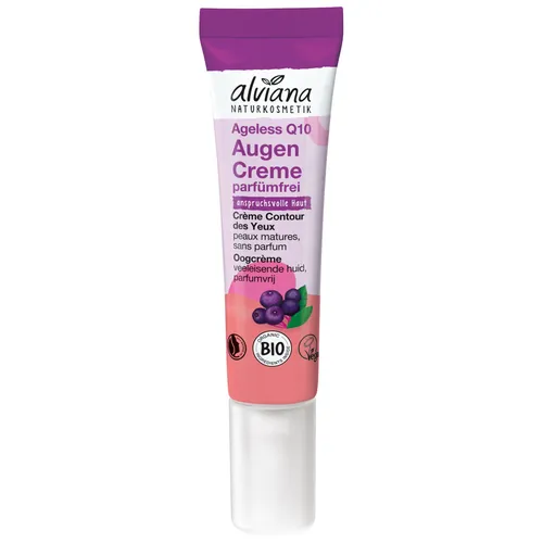 Alviana Naturkosmetik Ageless, Q10 Augencreme (Krem pod oczy)