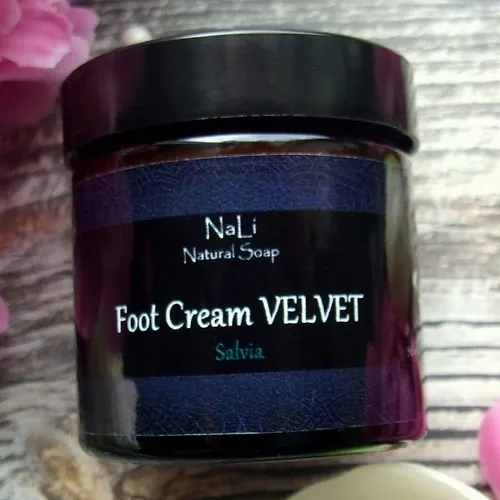 Nali Natural Foot Cream Velvet Salvia (Krem do stóp)