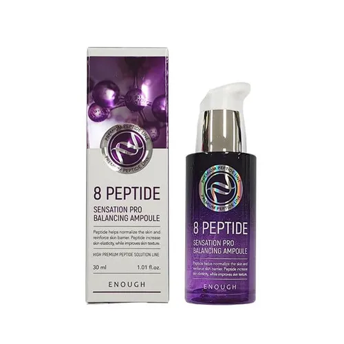 Enough 8 Peptides Sensation Pro Balancing Ampoule (Serum do twarzy z peptydami)