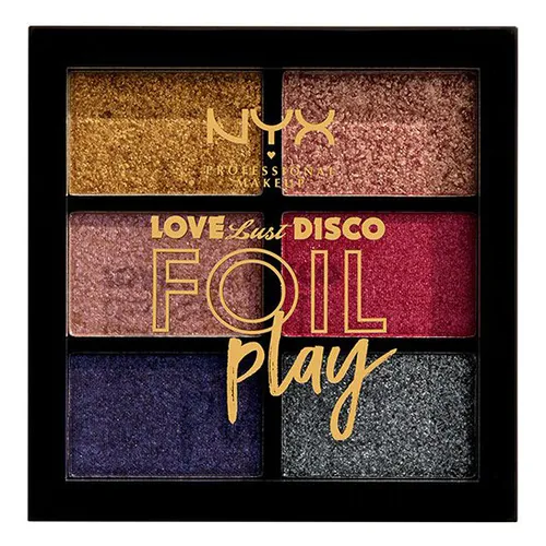 NYX Professional Makeup Love Lust Disco, Foil Play  Do The Hustle (Paleta pigmentów)