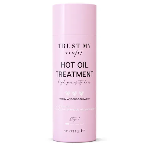 Trust My Sister High Porosity Hair, Hot Oil Treatment (Olej do włosów wysokoporowatych)