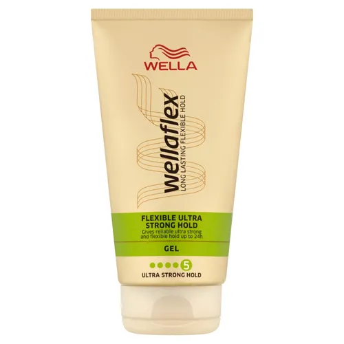 Wella Wellaflex, Flexible, Ultra Strong Hold Gel (Żel do włosów `Maksymalne utrwalenie`)