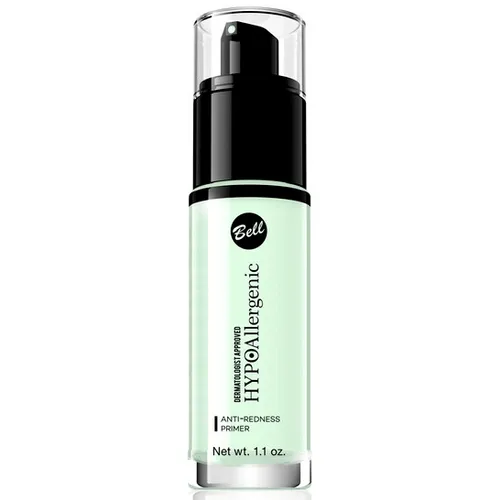 Bell HYPOAllergenic, Anti - Redness Primer (Zielona baza pod makijaż neutralizująca zaczerwienienia)
