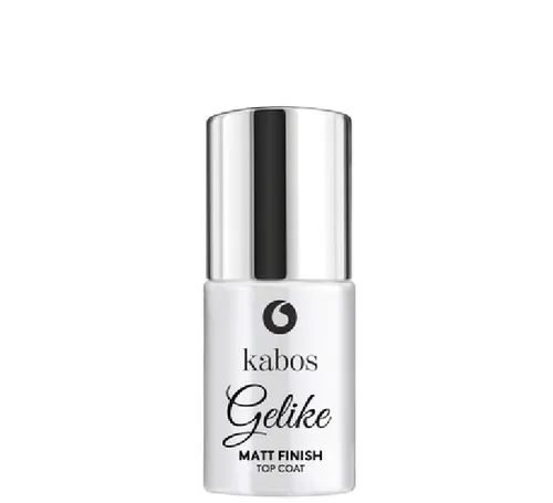 Kabos Cosmetics Gelike, Matt Finish Top Coat (Matowy top do hybrydy)