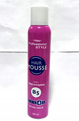 Dramers Professional Style,  Extra Hold Mousse with Provitamin b5 (Pianka do włosów)