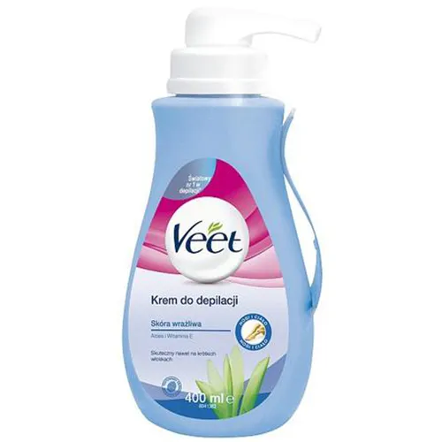 Veet Krem do depilacji z dozownikiem do skóry wrażliwej