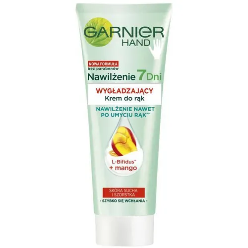 Garnier Nawilżanie 7 dni, Krem do rąk z ekstraktem z mango