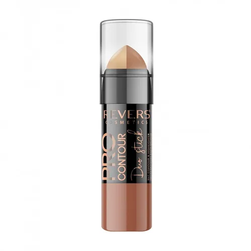 Revers Cosmetics Pro Contour Duo Stick 2 in 1 Contour & Highlighter (Zestaw do konturowania w sztyfcie) - 1