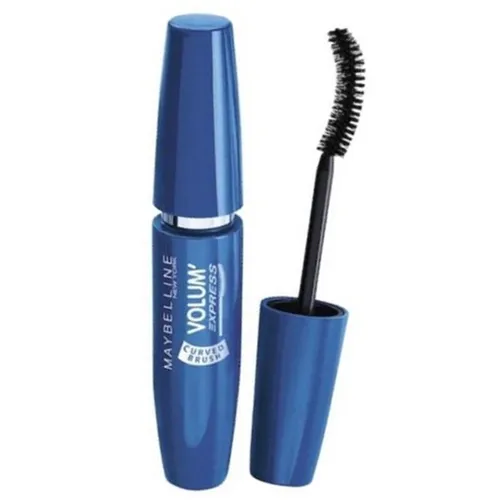 Maybelline New York Volum' Express, Curved Brush Mascara (Tusz pogrubiający i podkręcający)