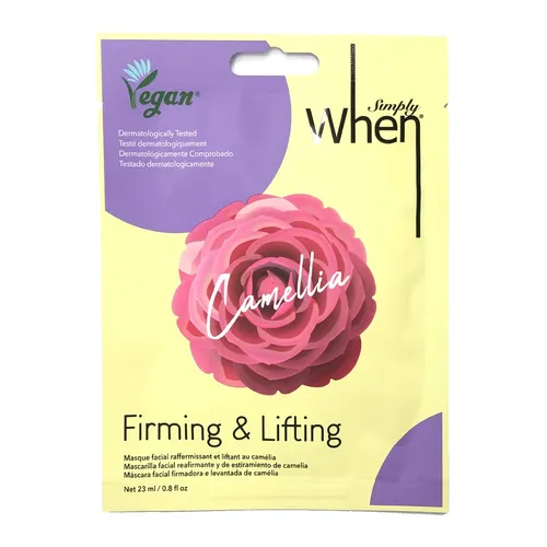 When Simply Vegan Camellia Mask (Ujędrniająca maska) - 1