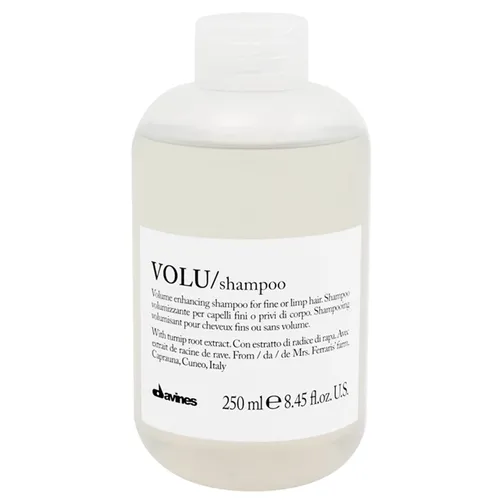 Davines Essential Haircare, Volu Shampoo, Volume Enhancing Softening Shampoo (Nawilżający szampon zwiększający objętość włosów)