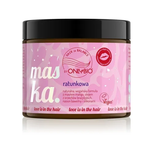OnlyBio Hair in Balance, Maska ratunkowa (różne zapachy) - 2