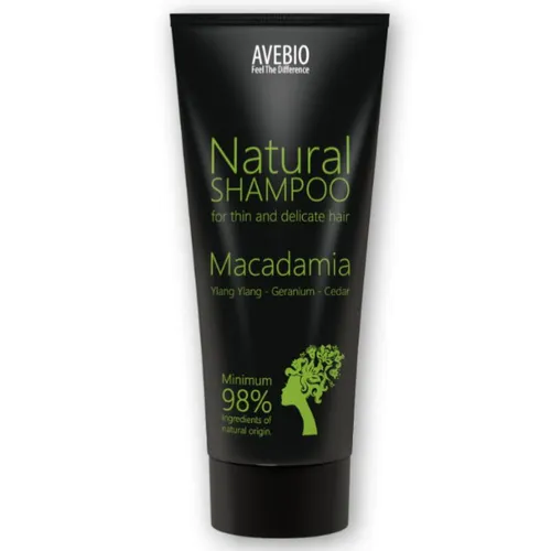 Avebio Natural Shampoo for Thin & Delicate Hair (Szampon do włosów cienkich i delikatnych)