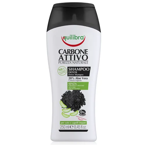 Equilibra Carbone Attivo Shampoo Detox (Szampon oczyszczający z aktywnym węglem) - 2