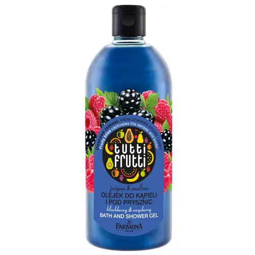 Tutti Frutti Opalizujący olejek do kąpieli `Jeżyna i malina` - 2
