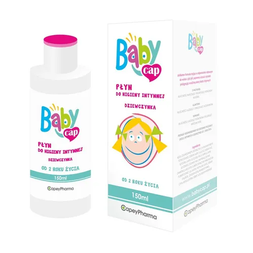 BabyCap Płyn do higieny intymnej od 2. roku życia `Dziewczynka`