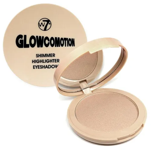 W7 Glowcomotion, Shimmer Highlighter Eyeshadow (Rozświetlacz do twarzy i ciała)