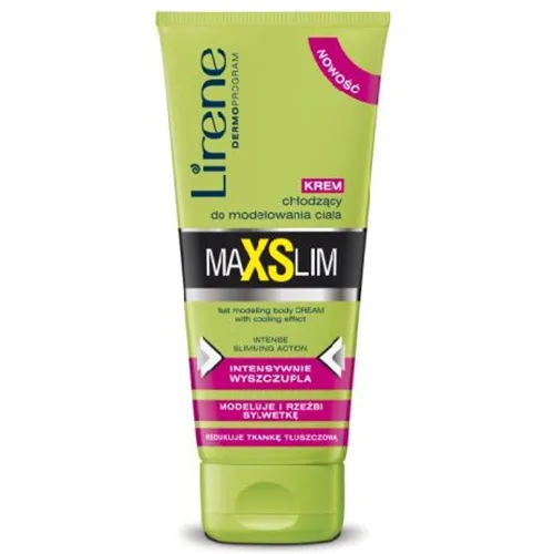 Lirene Dermoprogram MaXSlim, Krem chłodzący do modelowania ciała