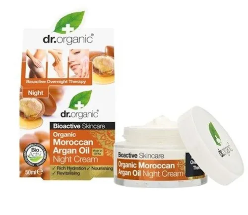 Dr.Organic Organic Moroccan Argan Oil ,Night Cream (Krem na noc z olejkiem arganowym)