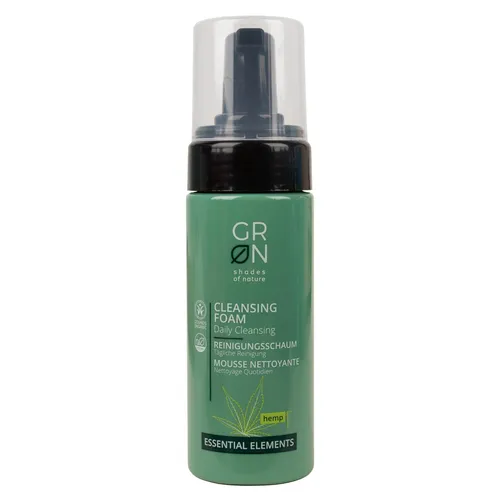 GRN - Shades of Nature (GRON) Essential Elements, Hemp Cleansing Foam (Pianka do mycia twarzy z konopiami)
