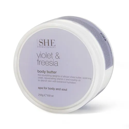 Om She Violet & Freesia, Body Butter (Masło do ciała)
