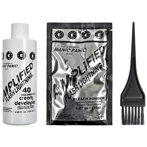 Manic Panic Flash Lightning, Bleach Kit (40 Volume Cream Developer) (Zestaw do rozjaśniania włosów) - 2