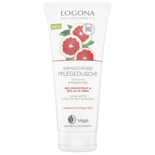 Logona Erfrischende Pflegedusche Bio-Grapefruit & Bio-Aloe Vera (Odświeżający prysznic pielęgnacyjny `Grejpfrut i aloes`) - 2