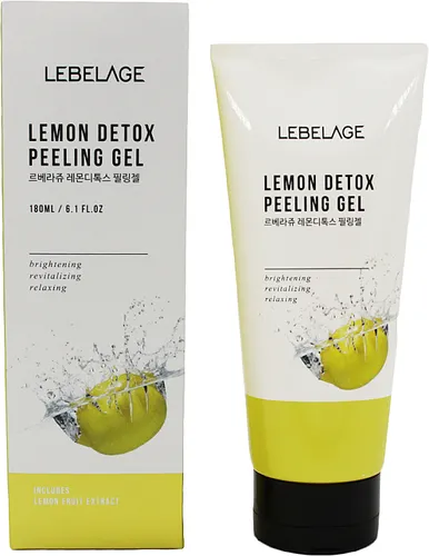 Lebelage Lemon Detox Peeling Gel (Żel peelingujący z cytryną)