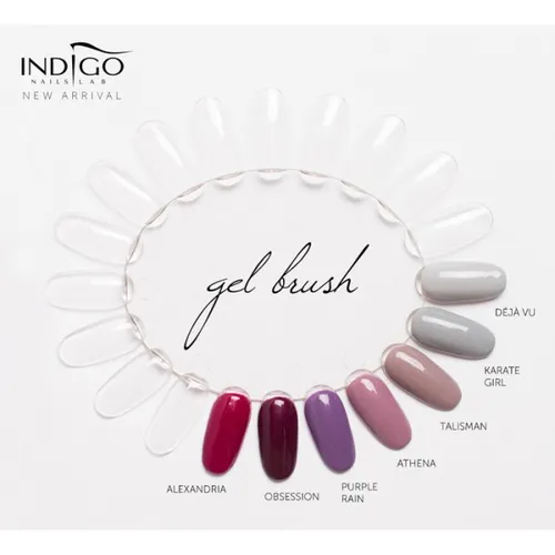 Indigo Nails Lab Gel Brush, Żel do paznokci - 2