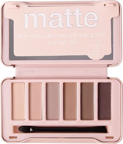 BYS Cosmetics On-The-Go Matte Palette (Paleta cieni do powiek)
