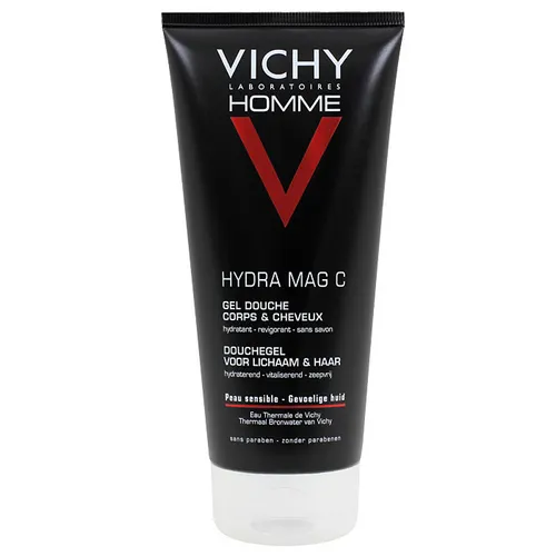 Vichy Homme, Hydra Mag C, Gel Douche Corps & Cheveux (Żel pod prysznic)