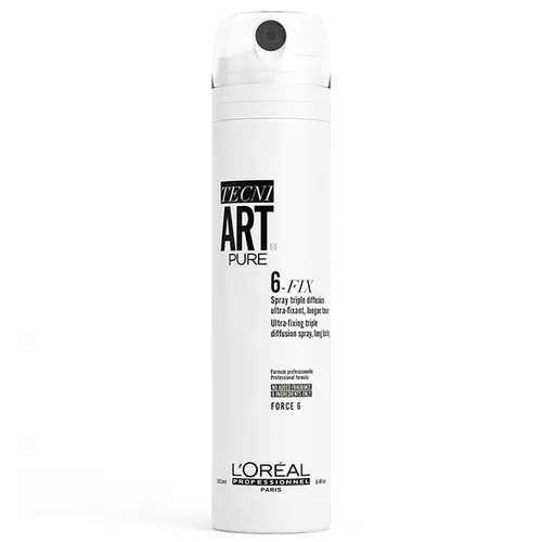 L'Oreal Professionnel Tecni.Art Pure, 6-Fix Spray (Spray utrwalający włosy)