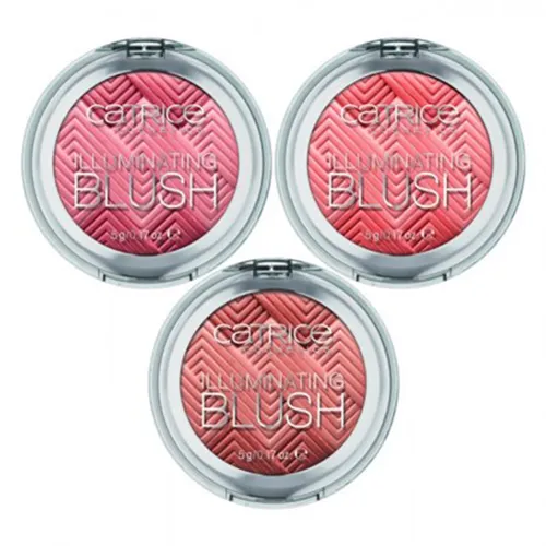 Catrice Illuminating Blush (Podwójny rozświetlający róż do policzków)