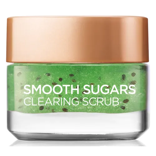 L'Oreal Paris Sugar Scrubs, Clear Scrub (Oczyszczający peeling do twarzy i ust)