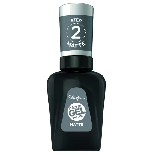 Sally Hansen Miracle Gel Matte Top Coat (Matowy lakier nawierzchniowy) - 2
