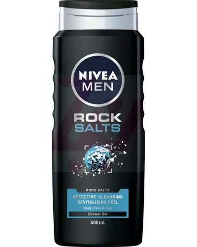 Nivea Men, Rock Salt Shower Gel (Żel pod prysznic z solą kamienną) - 2