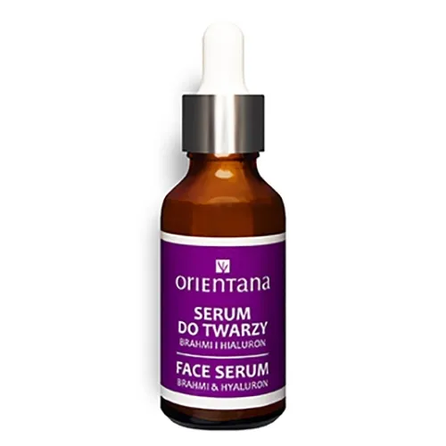 Orientana BIO serum do twarzy `Brahmi i kwas hialuronowy` - 1