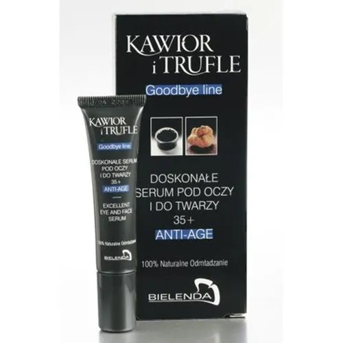 Bielenda Kawior i Trufle, Goodbye Line - Doskonałe serum pod oczy i do twarzy 35+