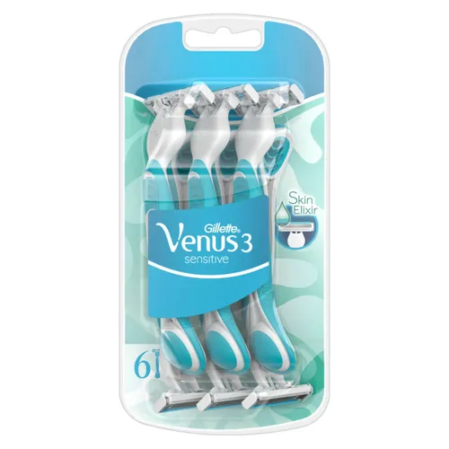 Gillette Venus 3 Sensitive, Maszynka do golenia dla kobiet