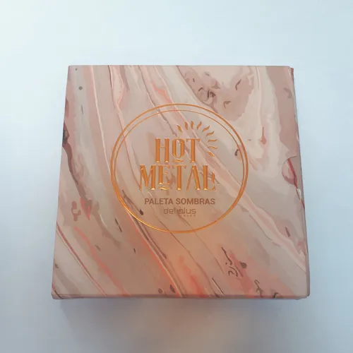 Deliplus Color, Hot Metal Eyeshadow Palette (Paleta 9 cieni do powiek) - 2