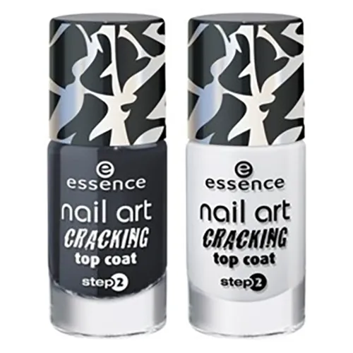 Essence Nail Art, Cracking Top Coat (Baza nawierzchniowa na lakier)