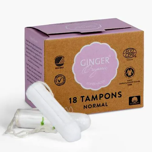 Ginger Organic Tampony bez aplikatora (różne rodzaje) - 2