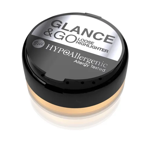 Bell HYPOAllergenic, Glance & Go Loose Highlighter (Sypki rozświetlacz)